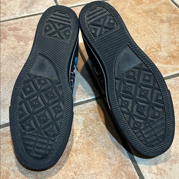 Miles Morales Custom Black High-Top Sneakers with Graphic Design, Size 12, EUC - Picture 10 of 13